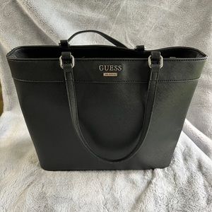 Guess black tote bag